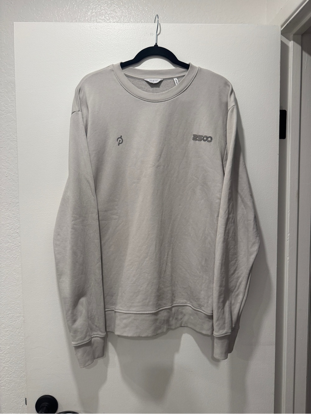 Peloton Gray Crewneck Sweatshirt - Medium 2500 - More Than a Number